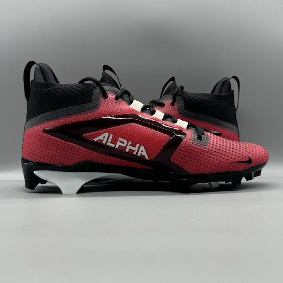Nike Alpha Menace 4 Elite Football Cleats FD7036-600 Men’s Size 11 Red Black - Picture 7 of 9
